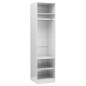 vidaXL Kleiderschrank Hochglanz-Weiß 50x50x200 cm Holzwerkstoff vidaXL Kleiderschrank Hochglanz-Weiß 50x50x200 cm Holzwerkstoff