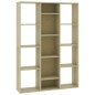 vidaXL Raumteiler/Bücherregal Sonoma-Eiche 100x24x140 cm Holzwerkstoff vidaXL Raumteiler/Bücherregal Sonoma-Eiche 100x24x140 cm Holzwerkstoff