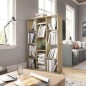 vidaXL Raumteiler/Bücherregal Sonoma-Eiche 100x24x140 cm Holzwerkstoff vidaXL Raumteiler/Bücherregal Sonoma-Eiche 100x24x140 cm Holzwerkstoff