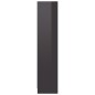 vidaXL Bücherregal 3 Fächer Hochglanz-Grau 60x24x109 cm Holzwerkstoff vidaXL Bücherregal 3 Fächer Hochglanz-Grau 60x24x109 cm Holzwerkstoff
