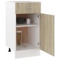 vidaXL Schubunterschrank Sonoma-Eiche 40x46x81,5 cm Holzwerkstoff vidaXL Schubunterschrank Sonoma-Eiche 40x46x81,5 cm Holzwerkstoff