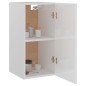 vidaXL Hängeschrank Hochglanz-Weiß 29,5x31x60 cm Holzwerkstoff vidaXL Hängeschrank Hochglanz-Weiß 29,5x31x60 cm Holzwerkstoff