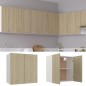 vidaXL Hängeschrank Sonoma-Eiche 60x31x60 cm Holzwerkstoff vidaXL Hängeschrank Sonoma-Eiche 60x31x60 cm Holzwerkstoff