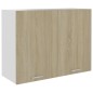 vidaXL Hängeschrank Sonoma-Eiche 80x31x60 cm Holzwerkstoff vidaXL Hängeschrank Sonoma-Eiche 80x31x60 cm Holzwerkstoff