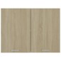 vidaXL Hängeschrank Sonoma-Eiche 80x31x60 cm Holzwerkstoff vidaXL Hängeschrank Sonoma-Eiche 80x31x60 cm Holzwerkstoff