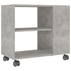 vidaXL Beistelltisch Betongrau 70x35x55 cm Holzwerkstoff