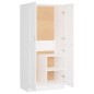 vidaXL Kleiderschrank Weiß 82,5x51,5x180 cm Holzwerkstoff vidaXL Kleiderschrank Weiß 82,5x51,5x180 cm Holzwerkstoff