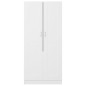 vidaXL Kleiderschrank Weiß 82,5x51,5x180 cm Holzwerkstoff vidaXL Kleiderschrank Weiß 82,5x51,5x180 cm Holzwerkstoff