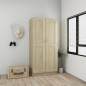 vidaXL Kleiderschrank Sonoma-Eiche 82,5x51,5x180 cm Holzwerkstoff vidaXL Kleiderschrank Sonoma-Eiche 82,5x51,5x180 cm Holzwerkstoff