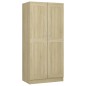 vidaXL Kleiderschrank Sonoma-Eiche 82,5x51,5x180 cm Holzwerkstoff vidaXL Kleiderschrank Sonoma-Eiche 82,5x51,5x180 cm Holzwerkstoff