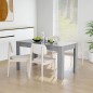 vidaXL Esstisch Betongrau 140x74,5x76 cm Holzwerkstoff vidaXL Esstisch Betongrau 140x74,5x76 cm Holzwerkstoff