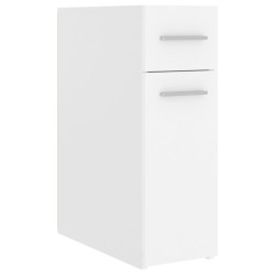 vidaXL Apothekerschrank Weiß 20x45,5x60 cm Holzwerkstoff