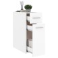 vidaXL Apothekerschrank Weiß 20x45,5x60 cm Holzwerkstoff vidaXL Apothekerschrank Weiß 20x45,5x60 cm Holzwerkstoff
