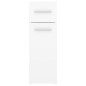 vidaXL Apothekerschrank Weiß 20x45,5x60 cm Holzwerkstoff vidaXL Apothekerschrank Weiß 20x45,5x60 cm Holzwerkstoff