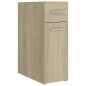 vidaXL Apothekerschrank Sonoma-Eiche 20x45,5x60 cm Holzwerkstoff vidaXL Apothekerschrank Sonoma-Eiche 20x45,5x60 cm Holzwerkstoff