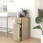 vidaXL Apothekerschrank Sonoma-Eiche 20x45,5x60 cm Holzwerkstoff vidaXL Apothekerschrank Sonoma-Eiche 20x45,5x60 cm Holzwerkstoff