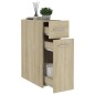vidaXL Apothekerschrank Sonoma-Eiche 20x45,5x60 cm Holzwerkstoff vidaXL Apothekerschrank Sonoma-Eiche 20x45,5x60 cm Holzwerkstoff