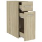 vidaXL Apothekerschrank Sonoma-Eiche 20x45,5x60 cm Holzwerkstoff vidaXL Apothekerschrank Sonoma-Eiche 20x45,5x60 cm Holzwerkstoff