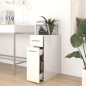 vidaXL Apothekerschrank Hochglanz-Weiß 20x45,5x60 cm Holzwerkstoff vidaXL Apothekerschrank Hochglanz-Weiß 20x45,5x60 cm Holzwerkstoff