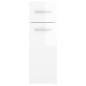vidaXL Apothekerschrank Hochglanz-Weiß 20x45,5x60 cm Holzwerkstoff vidaXL Apothekerschrank Hochglanz-Weiß 20x45,5x60 cm Holzwerkstoff