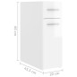 vidaXL Apothekerschrank Hochglanz-Weiß 20x45,5x60 cm Holzwerkstoff vidaXL Apothekerschrank Hochglanz-Weiß 20x45,5x60 cm Holzwerkstoff