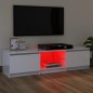 vidaXL TV-Schrank mit LED-Leuchten Hochglanz-Weiß 120x30x35,5 cm vidaXL TV-Schrank mit LED-Leuchten Hochglanz-Weiß 120x30x35,5 cm