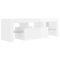vidaXL TV-Schrank mit LED-Leuchten Hochglanz-Weiß 120x35x40 cm vidaXL TV-Schrank mit LED-Leuchten Hochglanz-Weiß 120x35x40 cm