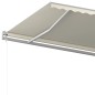 vidaXL Markise Manuell Einziehbar mit Pfosten 5x3,5 m Creme vidaXL Markise Manuell Einziehbar mit Pfosten 5x3,5 m Creme