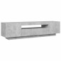 vidaXL TV-Schrank mit LED-Beleuchtung Betongrau 160x35x40 cm vidaXL TV-Schrank mit LED-Beleuchtung Betongrau 160x35x40 cm