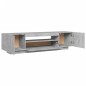 vidaXL TV-Schrank mit LED-Beleuchtung Betongrau 160x35x40 cm vidaXL TV-Schrank mit LED-Beleuchtung Betongrau 160x35x40 cm