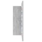 vidaXL LED-Bad-Spiegelschrank Betongrau 40x12x45 cm Acryl vidaXL LED-Bad-Spiegelschrank Betongrau 40x12x45 cm Acryl