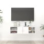 vidaXL Wandregal Weiß 102x30x29 cm Holzwerkstoff vidaXL Wandregal Weiß 102x30x29 cm Holzwerkstoff