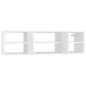 vidaXL Wandregal Weiß 102x30x29 cm Holzwerkstoff vidaXL Wandregal Weiß 102x30x29 cm Holzwerkstoff