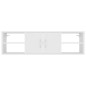 vidaXL Wandregal Weiß 102x30x29 cm Holzwerkstoff vidaXL Wandregal Weiß 102x30x29 cm Holzwerkstoff