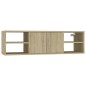 vidaXL Wandregal Sonoma-Eiche 102x30x29 cm Holzwerkstoff vidaXL Wandregal Sonoma-Eiche 102x30x29 cm Holzwerkstoff