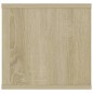 vidaXL Wandregal Sonoma-Eiche 102x30x29 cm Holzwerkstoff vidaXL Wandregal Sonoma-Eiche 102x30x29 cm Holzwerkstoff