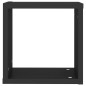vidaXL Würfelregale 6 Stk. Schwarz 30x15x30 cm vidaXL Würfelregale 6 Stk. Schwarz 30x15x30 cm