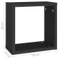 vidaXL Würfelregale 6 Stk. Schwarz 30x15x30 cm vidaXL Würfelregale 6 Stk. Schwarz 30x15x30 cm