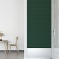Wandpaneele 12 Stk. Dunkelgrün 90x15 cm Stoff 1,62 m² Wandpaneele 12 Stk. Dunkelgrün 90x15 cm Stoff 1,62 m²