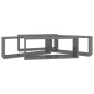 vidaXL Würfelregale 4 Stk. Hochglanz-Grau 60x15x23 cm Holzwerkstoff vidaXL Würfelregale 4 Stk. Hochglanz-Grau 60x15x23 cm Holzwerkstoff