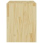vidaXL Nachttisch 40x30,5x40 cm Massivholz Kiefer vidaXL Nachttisch 40x30,5x40 cm Massivholz Kiefer