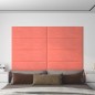 vidaXL Wandpaneele 12 Stk. Rosa 90x30 cm Samt 3,24 m² vidaXL Wandpaneele 12 Stk. Rosa 90x30 cm Samt 3,24 m²