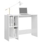 vidaXL Computertisch Hochglanz-Weiß 102,5x35x75 cm Holzwerkstoff vidaXL Computertisch Hochglanz-Weiß 102,5x35x75 cm Holzwerkstoff