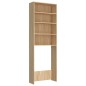 vidaXL Waschmaschinenschrank Sonoma-Eiche 64x24x190 cm vidaXL Waschmaschinenschrank Sonoma-Eiche 64x24x190 cm