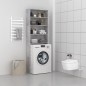 vidaXL Waschmaschinenschrank Betongrau 64x24x190 cm vidaXL Waschmaschinenschrank Betongrau 64x24x190 cm