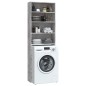vidaXL Waschmaschinenschrank Betongrau 64x24x190 cm vidaXL Waschmaschinenschrank Betongrau 64x24x190 cm