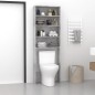 vidaXL Waschmaschinenschrank Betongrau 64x24x190 cm vidaXL Waschmaschinenschrank Betongrau 64x24x190 cm