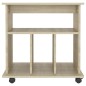 vidaXL Rollschrank Sonoma-Eiche 60x45x60 cm Holzwerkstoff vidaXL Rollschrank Sonoma-Eiche 60x45x60 cm Holzwerkstoff
