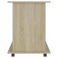 vidaXL Rollschrank Sonoma-Eiche 60x45x60 cm Holzwerkstoff vidaXL Rollschrank Sonoma-Eiche 60x45x60 cm Holzwerkstoff