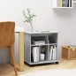 vidaXL Rollschrank Betongrau 60x45x60 cm Holzwerkstoff vidaXL Rollschrank Betongrau 60x45x60 cm Holzwerkstoff